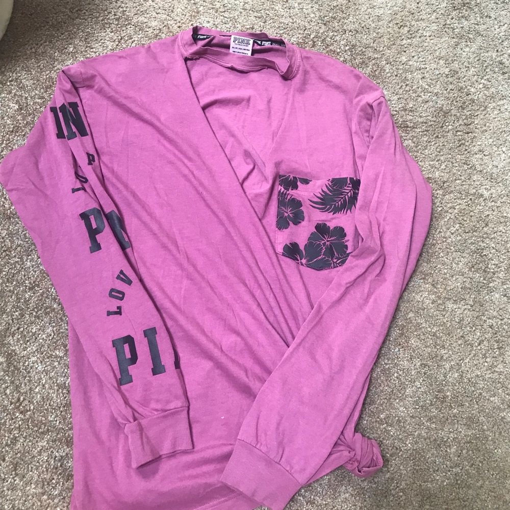 pink longsleeve